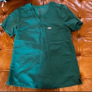 Hunter Green Figs Caterina Top